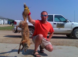 Brian K with Fox Photo of Brian K with Fox