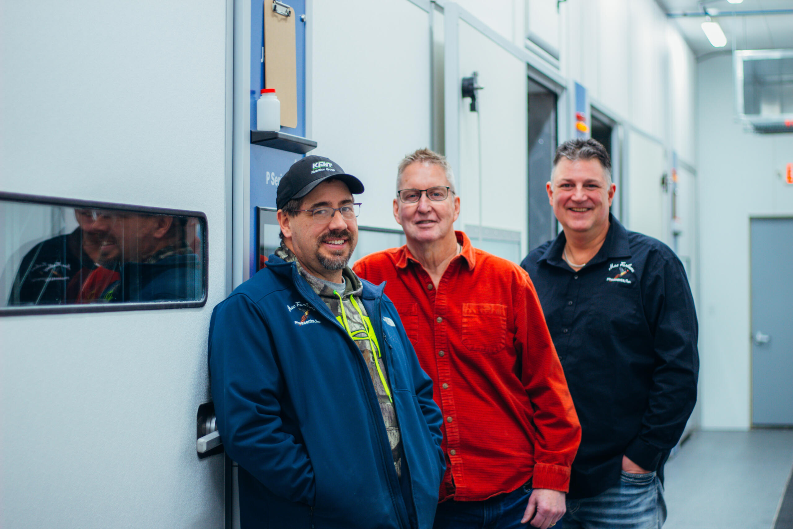 Chris Theisen, Bill MacFarlane, and Rich Brown