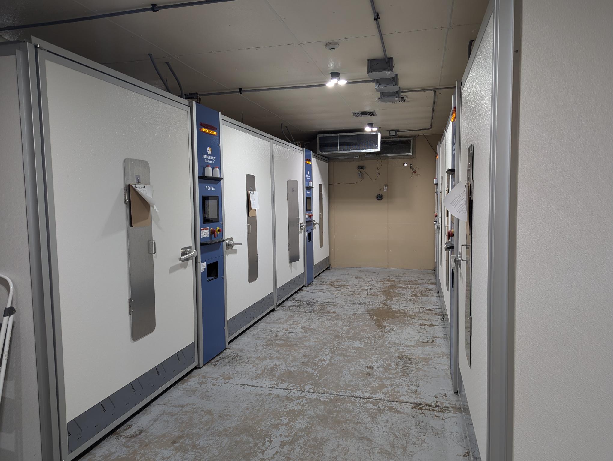 new hatching room